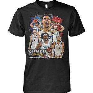 Victor Wembanyama Silver Medalist T Shirt